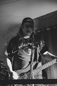 a photo of Kevin Heiderich, bassist of Swedey
